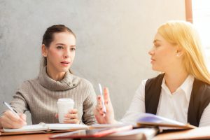 women talking || Sheltering Oaks Counseling || Wesley Chapel, FL