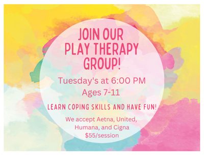 Play Therapy Group || Sheltering Oaks Counseling || Wesley Chapel, FL